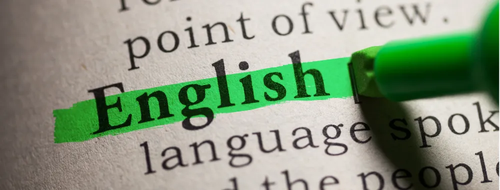 English